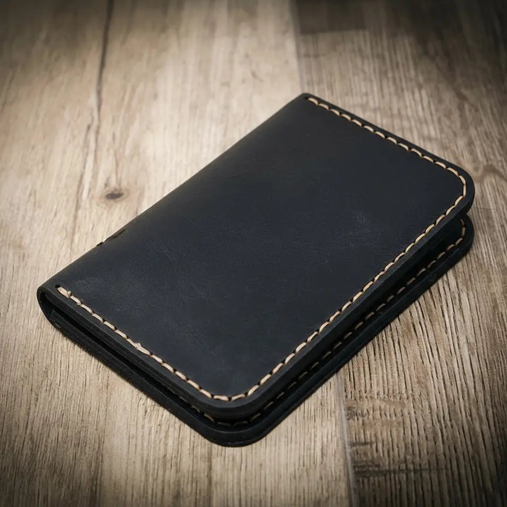 Tyler Vertical Wallet — Handmade in USA, Holds 8–12 Cards
