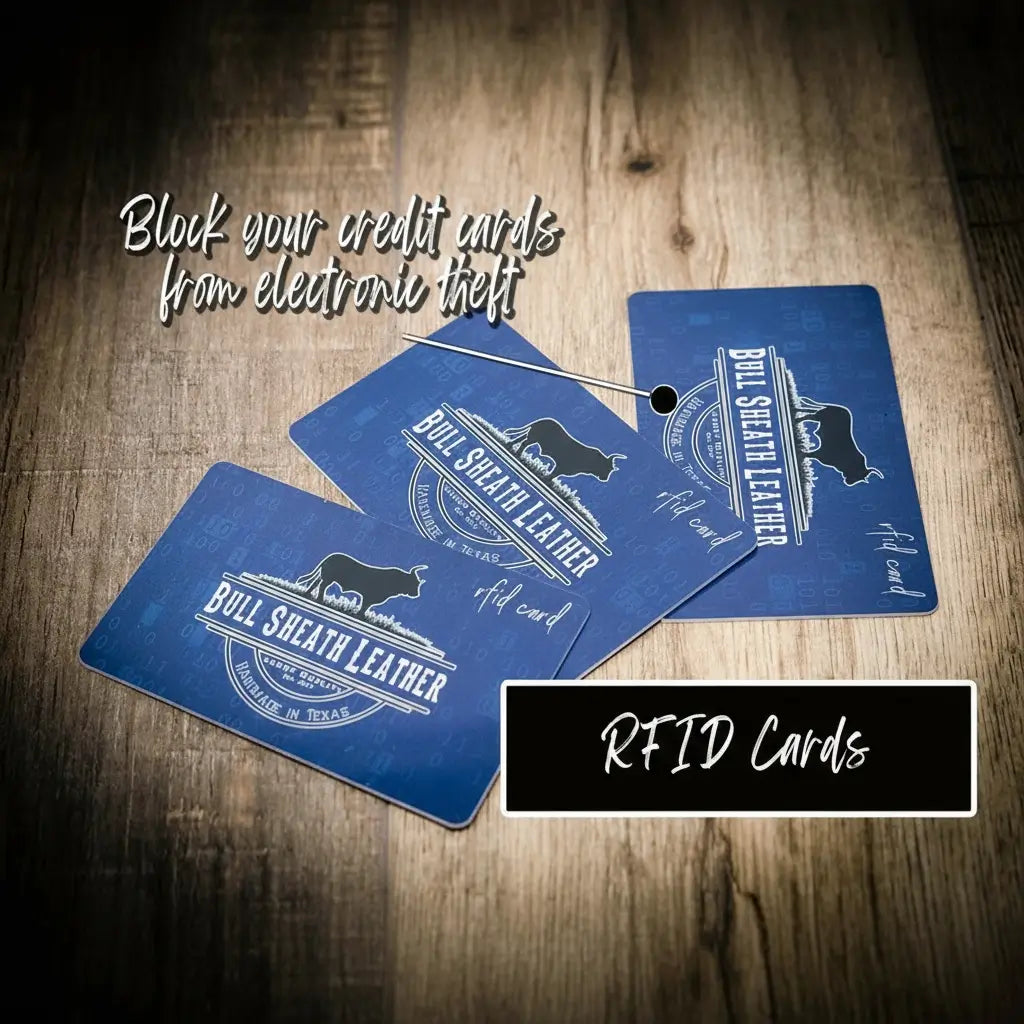 Tyler Vertical Wallet — Handmade in USA, Holds 8–12 Cards