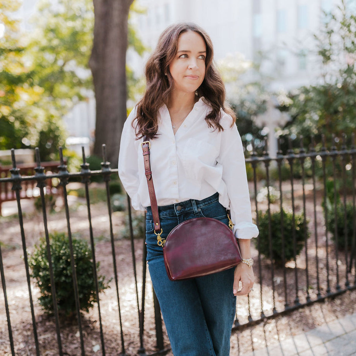 Hopper  | Cherry Leather